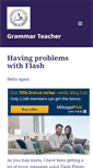 Mobile Screenshot of grammar-teacher.com
